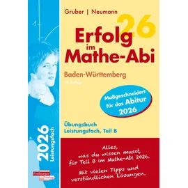 Freiburger Verlag Erfolg im Mathe-Abi 2026 Leistungsfach Teil B Baden-Württemberg