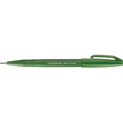 PentelArts Faserschreiber Brush Sign Pen, grün