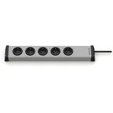 EHMANN 0200x00052301 Steckdosenleiste 5-Fach, 1,5 m Zuleitung