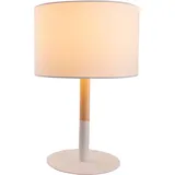 NÄVE Tischleuchte Tessile Weiß 1 St.