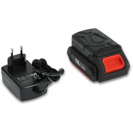 Eberth Rohrreinigungsmaschine 18V Akku Rot