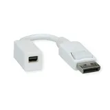 Roline DisplayPort-Adapter 0,15 m Weiß