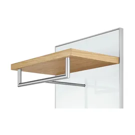 Höffner Garderobenpaneel ¦ weiß ¦ Glas,Holzwerkstoff ¦ Maße (cm): B: 42 H: 170 T: 27.0