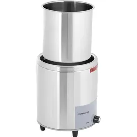 Royal Catering Saucenspender mit Heizfunktion 4,5 l 550 W, - Silber