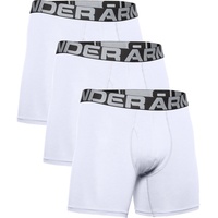 Under Armour Charged Boxer 6in white S 3er Pack