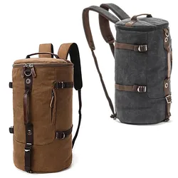 Rucksack VG8 Gepäckrolle Vintage 35L braun + Rucksack Canvas VG8 Hecktasche Vintage 35Ltr