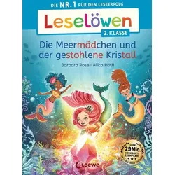 LOEWE VERLAG 978-3-7432-1629-7 Leselöwen 2. Klasse - Die Meermädchen und der gestohlene Kristall