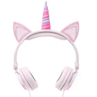 Kids Licensing Einhorn Kopfhörer mit Ohren und Horn des