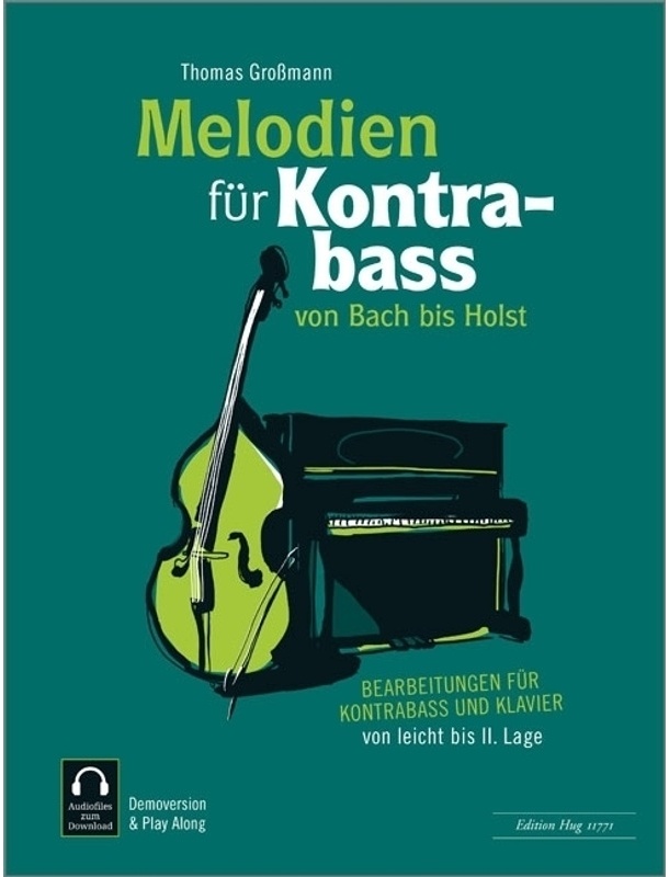 Melodien Für Kontrabass - Von Bach Bis Holst - Melodien für Kontrabass - von Bach bis Holst  Kartoniert (TB)