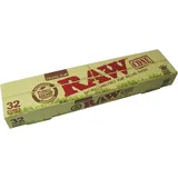 RAW Organic Hanf Größe 1 1/4 Pre Rolled Cones - 32 Pack