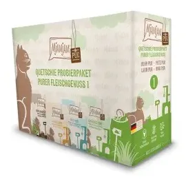 MjAMjAM Quetschie Probierpaket Purer Fleischgenuss 12 x 125 g