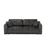 U N O Sports Schlafsofa aus Mikrofaser Diego ¦ Maße (cm): B: 245 H: 85 T: 115.0