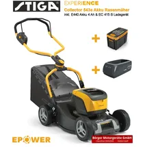 Stiga Collector 543e inkl. 2 x 2,0 Ah