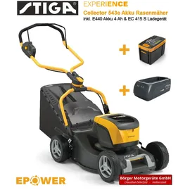 Stiga Collector 543e inkl. 2 x 2,0 Ah
