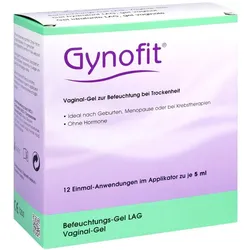 Gynofit Vaginal Gel zur Befeuchtung 12X5 ml