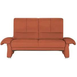 HIMOLLA Sofa Leder 2-Sitzer Orange