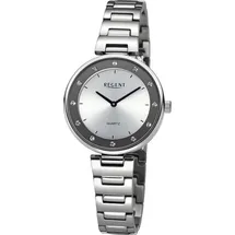REGENT Damen Armbanduhr Analog silber UR2254040