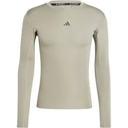 ADIDAS Herren Shirt TECHFIT Compression Training, SILPEB, XL
