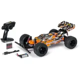 Carson Speed Warrior 2.4G 100%RTR orange - Ferngesteuertes Auto, RC Buggy, inkl. Batterien und Fernsteuerung, Offroad Buggy