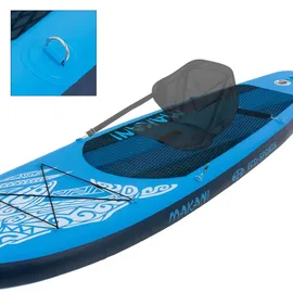 ECD Germany Stand Up Paddle Board Makani Paddelboard aufblasbar Blau 320 cm