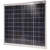 Gallagher Polykristallines Solarpanel 50 Watt mit 10A Regler