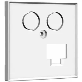 Homeway Zentralplatte one. TV + LAN Future linear sw