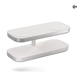 Zen Zens Aluminium Series Quattro Wireless Charger Pro 4 mit Netzteil 65W Qi2 weiß