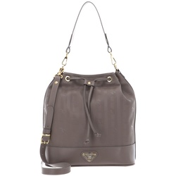 MAISON MOLLERUS Niesen Bag L Taupe / Gold