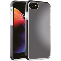 Rock Solid Cover für Apple iPhone SE (2. Gen), iPhone 8, iPhone 7, iPhone 6S (Schwarz, Transparent)
