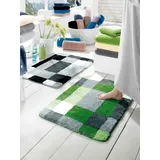 KLEINE WOLKE Badteppich Edge Platinfarben 60 x 90 cm