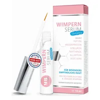 Medical Beauty Cosmetics Wimpernserum Sensitiv Vegan 10 ml - Lash Serum mit Hyaluron, Kollagen und Peptiden, klinisch & dermatologisch getestet, empfindliche Haut