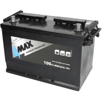 Starterbatterie 4MAX Autobatterie Japan 12V 100Ah 800A