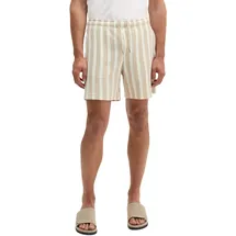 Marc O'Polo Herren, Shorts beige, gestreift, beige, Frühjahr/Sommer 2026