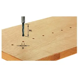 Festool Dübelbohrer HM D10/30 Z S8mm 491069 Fräse Oberfräse Dübel Bohrer