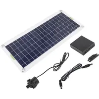 Famanu Solar Wasserpumpen Set 30W - Polysilicium für Garten und Teich