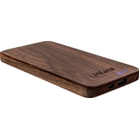 InLine Woodplate 5000mAh braun (01478S)