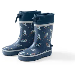 Tchibo - Gummistiefel - Herren - Gr. 24-25 - blau/print