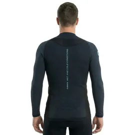 ALÉ Klima Langarm-Funktionsshirt Schwarz/Blau 58