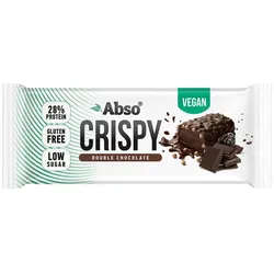 AbsoRICE Abso Crispy Bar - Vegan Protein Bar (50 g, Doppelte Schokolade)