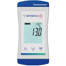 senseca ECO 130.2-GTF300-SET 2-Kanal Alarmthermometer Fühler-Typ K