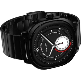 Hifuture Aix BT 40 mm Edelstahlgehäuse schwarz Sportarmband schwarz One Size