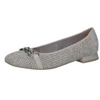 CAPRICE Ballerinas in Grau/Silber | Gr.: 38