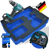 Schwäble Schaumeinlage Schaumstoffeinlage für Makita Schlagbohrschrauber DHP453