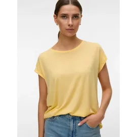Vero Moda Vmava Plain Ss Top JRS Noos Gelb S