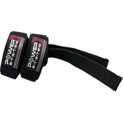 Power System Power Straps Zughilfen Farbe Black & Red 2 St.