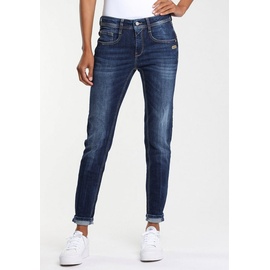 Gang Relax-fit-Jeans »94AMELIE«, mit doppelter rechter Gesäßtasche, blau
