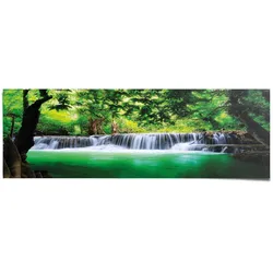 Poster REINDERS "Paradies Träume", grün (farbe bild(er): grün), B:158cm H:53cm, Papier, Bilder