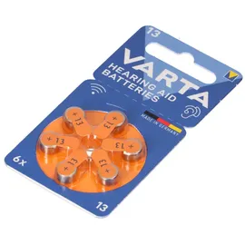 Varta 60x Varta Hearing Aid Batterie 13 PR48 Hörgerätebatterie