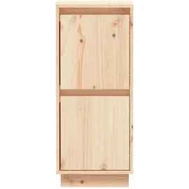 vidaXL Sideboard 31,5x34x75 cm Massivholz Kiefer