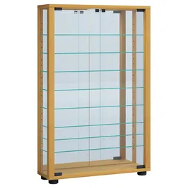 VCM Vitrine Lumo Mini Spiegel 59 x 18 x 91,3 cm Mehrfarbig